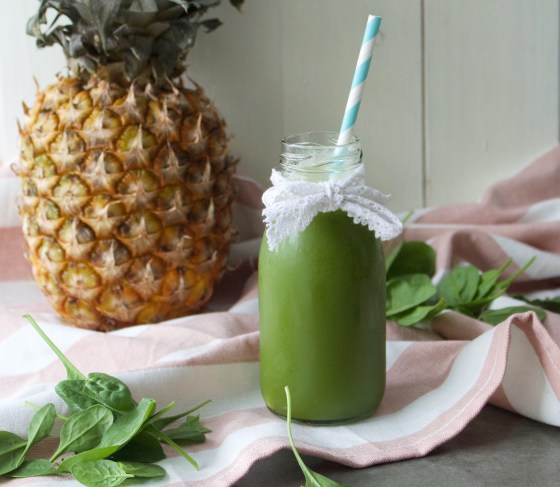 Greena colada smoothie